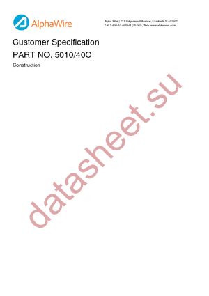 5010/40C SL001 datasheet  